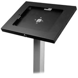 StarTech.com STNDTBLT1FS multimedie vogn & stand Sort, Sølv Tablet Multimedia stand