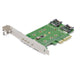 StarTech.com PEXM2SAT32N1 interface-kort/adapter Intern M.2, SATA
