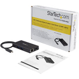 StarTech.com DKT30CHPD dockingstation Ledningsført USB 3.2 Gen 1 (3.1 Gen 1) Type-C Sort
