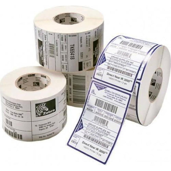 Zebra LAB-RL-TT-SYN-50.8X9.5MM Hvid Selvklæbende printeretiket