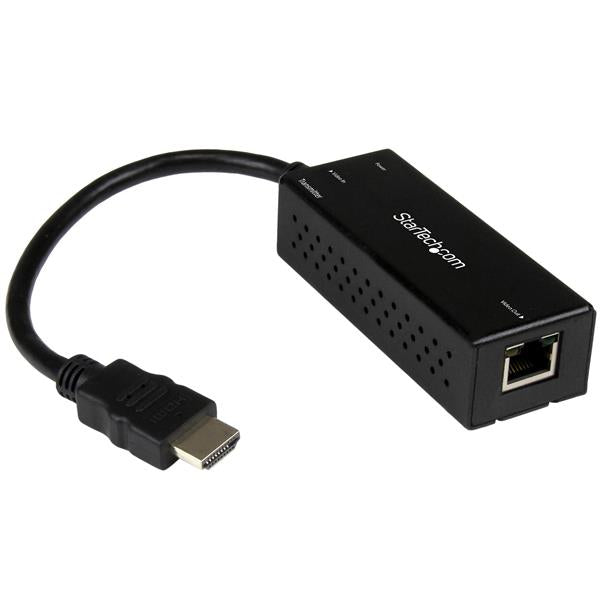 StarTech.com ST121HDBTDK AV forlænger AV sender & modtager Sort