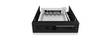 ICY BOX IB-2217StS 8,89 cm (3.5") Opbevaring drev bakke Sort