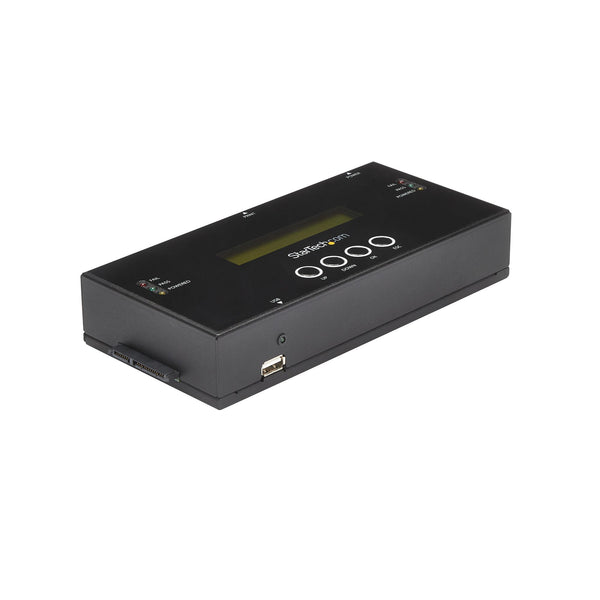 StarTech.com SATSASDUPE11 kopienhed til digital medie HDD duplikator Sort 2 Kopier