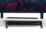 StarTech.com RK219WALLV stativ 2U Vægmonteret stativ Sort