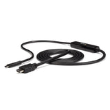 StarTech.com CDP2HDMM1MB videokabel adapter 1 m USB Type-C HDMI Sort