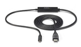 StarTech.com CDP2HDMM1MB videokabel adapter 1 m USB Type-C HDMI Sort