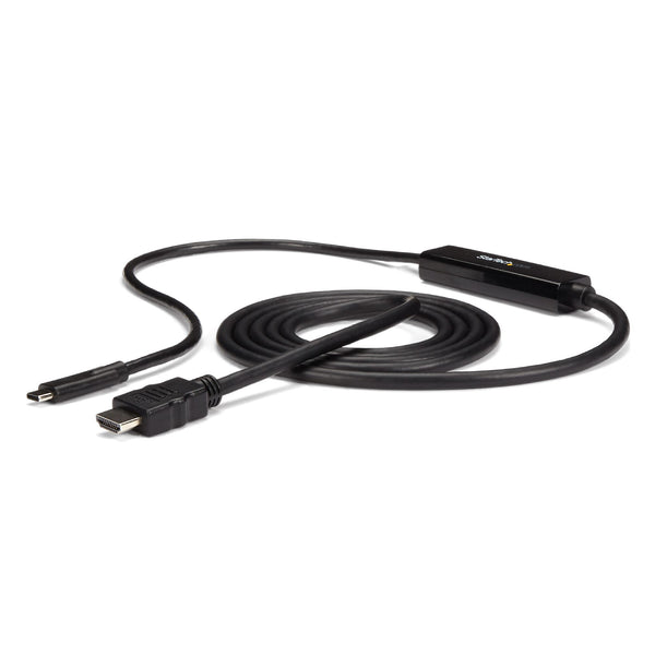 StarTech.com CDP2HDMM2MB videokabel adapter 2 m USB Type-C HDMI Sort