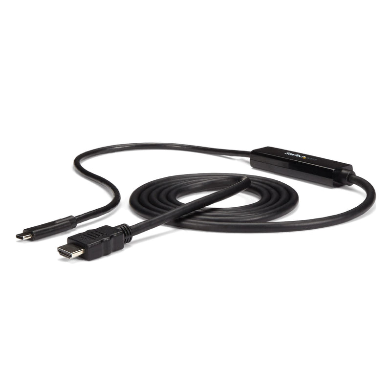 StarTech.com CDP2HDMM2MB videokabel adapter 2 m USB Type-C HDMI Sort