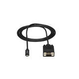 StarTech.com CDP2VGAMM2MB videokabel adapter 2 m USB Type-C VGA (D-Sub) Sort