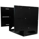 StarTech.com WALLSHELF8U stativ 8U Vægmonteret stativ Sort