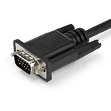 StarTech.com CDP2VGAMM1MB videokabel adapter 1 m USB Type-C VGA (D-Sub) Sort