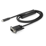 StarTech.com CDP2VGAMM1MB videokabel adapter 1 m USB Type-C VGA (D-Sub) Sort
