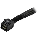 StarTech.com SAS87431M Serial Attached SCSI (SAS)-kabel 1 m Sort