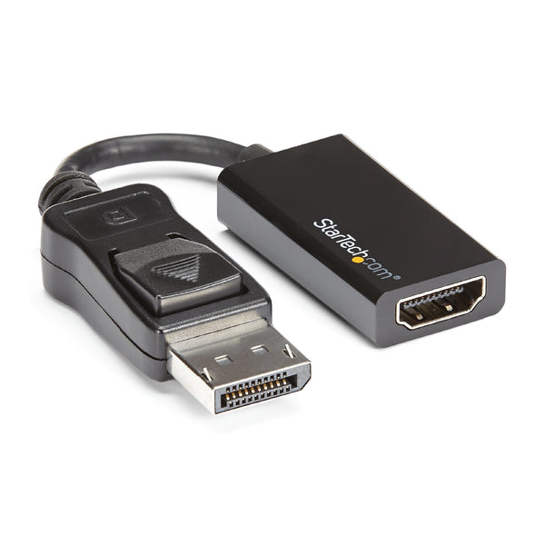 StarTech.com DP2HD4K60S videokabel adapter 0,215 m DisplayPort HDMI Sort
