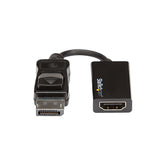 StarTech.com DP2HD4K60S videokabel adapter 0,215 m DisplayPort HDMI Sort