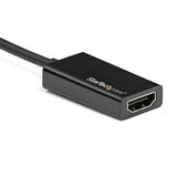 StarTech.com DP2HD4K60S videokabel adapter 0,215 m DisplayPort HDMI Sort
