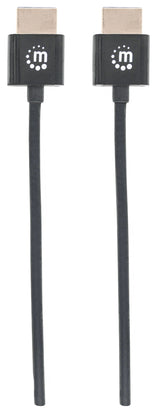 Manhattan 394406 HDMI-kabel 0,5 m HDMI Type A (Standard) Sort