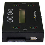 StarTech.com SU2DUPERA11 kopienhed til digital medie HDD duplikator Sort 2 Kopier