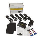 StarTech.com SU2DUPERA11 kopienhed til digital medie HDD duplikator Sort 2 Kopier