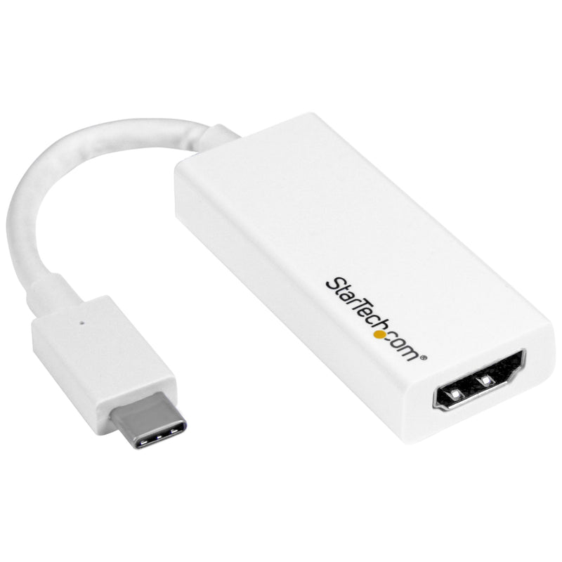 StarTech.com CDP2HD4K60W USB grafisk adapter 3840 x 2160 pixel Hvid