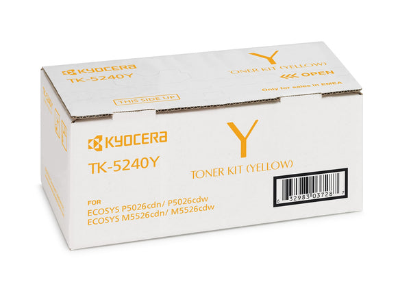 KYOCERA TK-5240Y tonerpatron 1 stk Original Gul