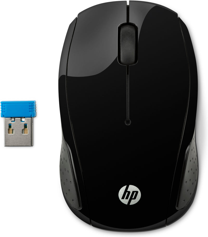 HP Wireless Mouse 200 mus Kontor Ambidextrous RF trådløst Optisk 1000 dpi