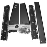 StarTech.com RK8OD stativ 8U Fritstående reol Sort