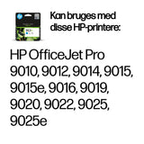 HP 963XL High Yield Cyan Original Ink Cartridge blækpatron 1 stk Højt (XL) udbytte Blå
