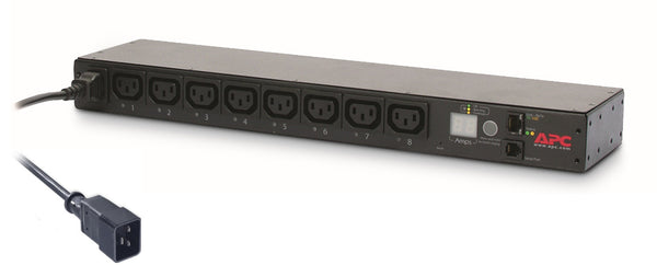 APC AP7921B strømforsyningsenhed (PDU) 8 AC stikkontakt(er) 0U/1U Sort