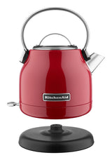 KitchenAid 5KEK1222EER elkedel 1,25 L 2200 W Sort, Rød, Rustfrit stål