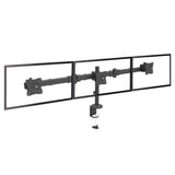 StarTech.com ARMTRIO skærmbeslag og -stativer 61 cm (24") Skrivebord Sort