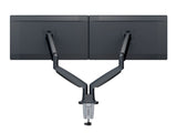 Multibrackets 3286 skærmbeslag og -stativer 68,6 cm (27") Skrivebord Sort, Sølv