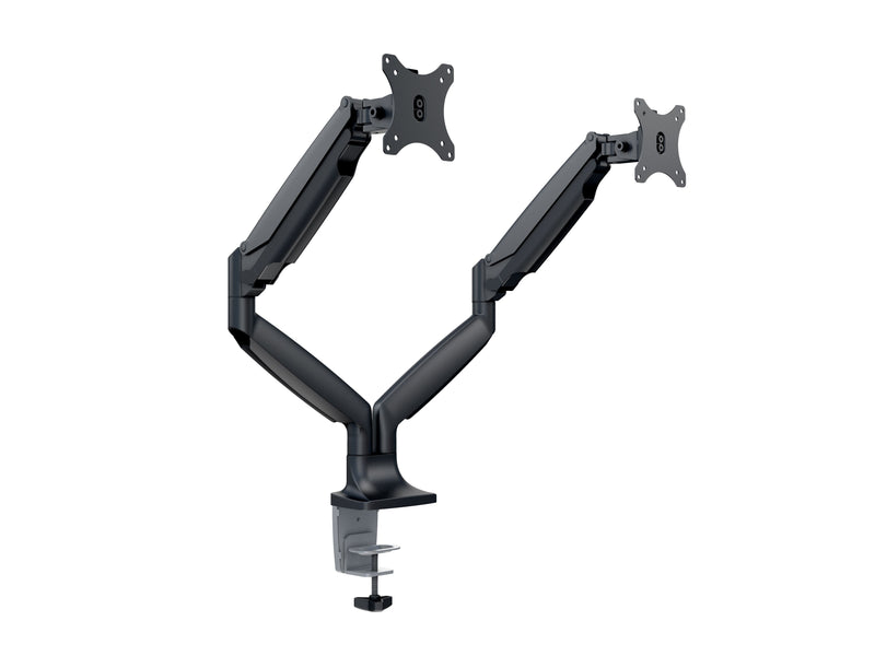 Multibrackets 3286 skærmbeslag og -stativer 68,6 cm (27") Skrivebord Sort, Sølv