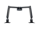 Multibrackets 3286 skærmbeslag og -stativer 68,6 cm (27") Skrivebord Sort, Sølv