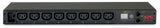 APC AP7821B strømforsyningsenhed (PDU) 8 AC stikkontakt(er) 0U/1U Sort