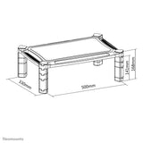 Neomounts NSMONITOR20 skærmbeslag og -stativer 81,3 cm (32") Skrivebord Sort