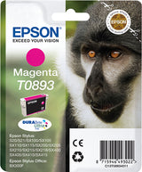 Epson Monkey T0893 blækpatron 1 stk Original Magenta