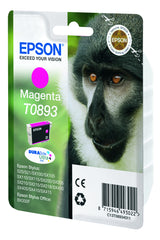 Epson Monkey T0893 blækpatron 1 stk Original Magenta