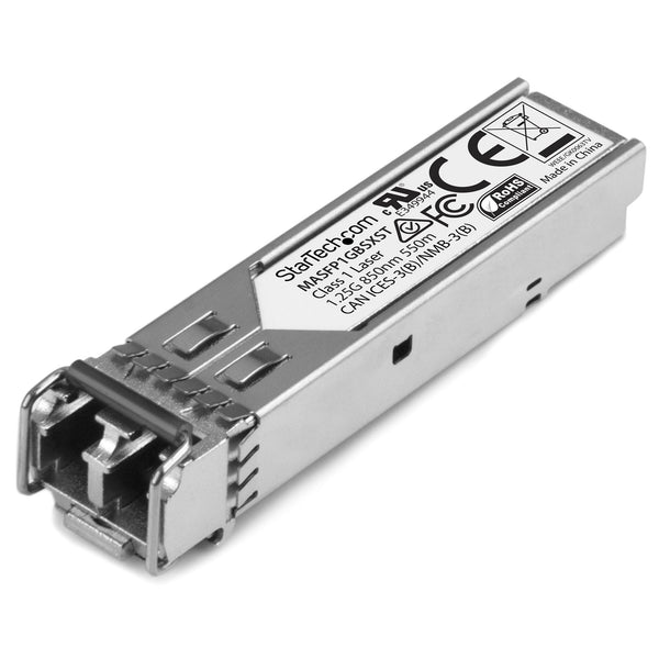 StarTech.com MASFP1GBSXST modul til netværksmodtager Fiberoptisk 1250 Mbit/s SFP 850 nm