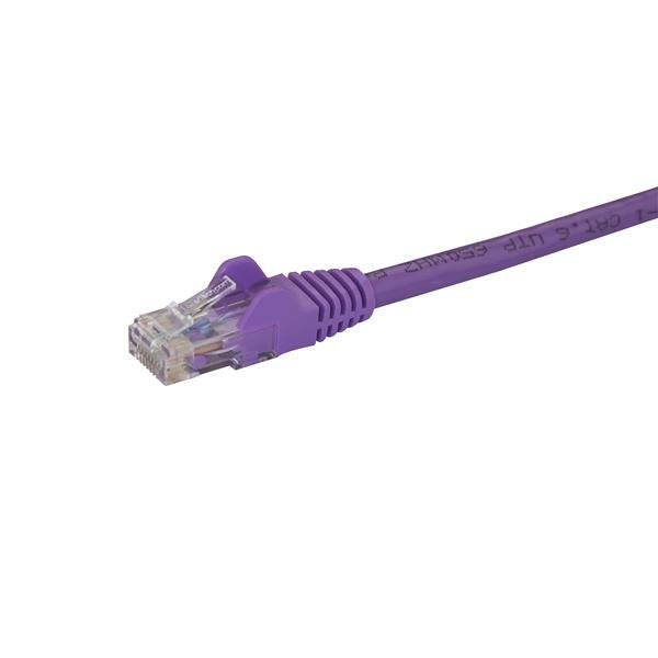 StarTech.com N6PATC2MPL netværkskabel Lilla 2 m Cat6 U/UTP (UTP)