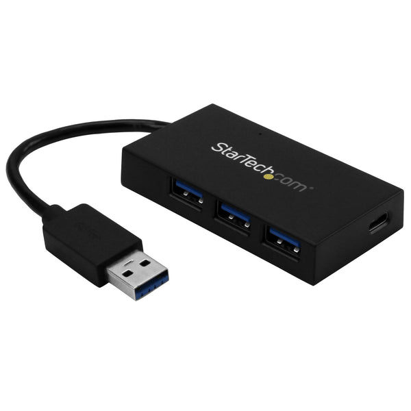 StarTech.com HB30A3A1CFB interface hub USB 3.2 Gen 1 (3.1 Gen 1) Type-A 5000 Mbit/s Sort