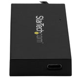 StarTech.com HB30A3A1CSFS interface hub USB 3.2 Gen 1 (3.1 Gen 1) Type-A 5000 Mbit/s Sort