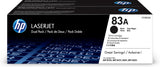 HP 83A 2-pack Black Original LaserJet Toner Cartridges tonerpatron 2 stk