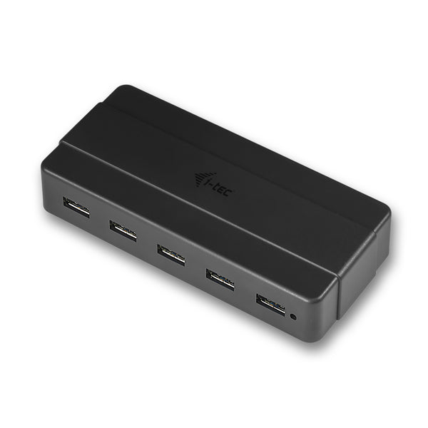 i-tec U3HUB742 interface hub USB 3.2 Gen 1 (3.1 Gen 1) Type-B 5000 Mbit/s Sort