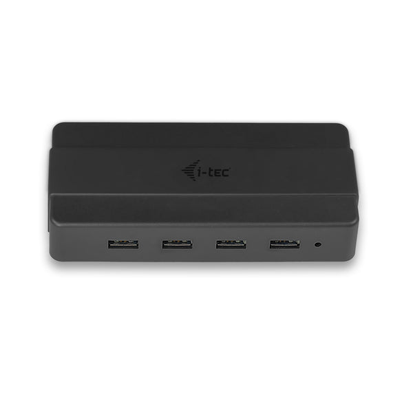 i-tec U3HUB445 interface hub USB 3.2 Gen 1 (3.1 Gen 1) Type-B 5000 Mbit/s Sort