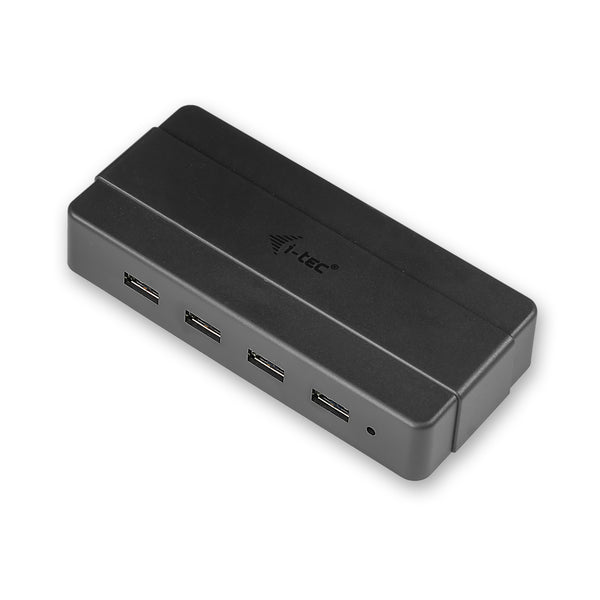 i-tec U3HUB445 interface hub USB 3.2 Gen 1 (3.1 Gen 1) Type-B 5000 Mbit/s Sort