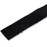 StarTech.com HKLP50 kabelsamler Krog og løkke kabelbinder Nylon Sort 1 stk