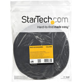 StarTech.com HKLP50 kabelsamler Krog og løkke kabelbinder Nylon Sort 1 stk
