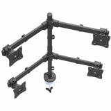 StarTech.com ARMQUAD skærmbeslag og -stativer 68,6 cm (27") Skrivebord Sort