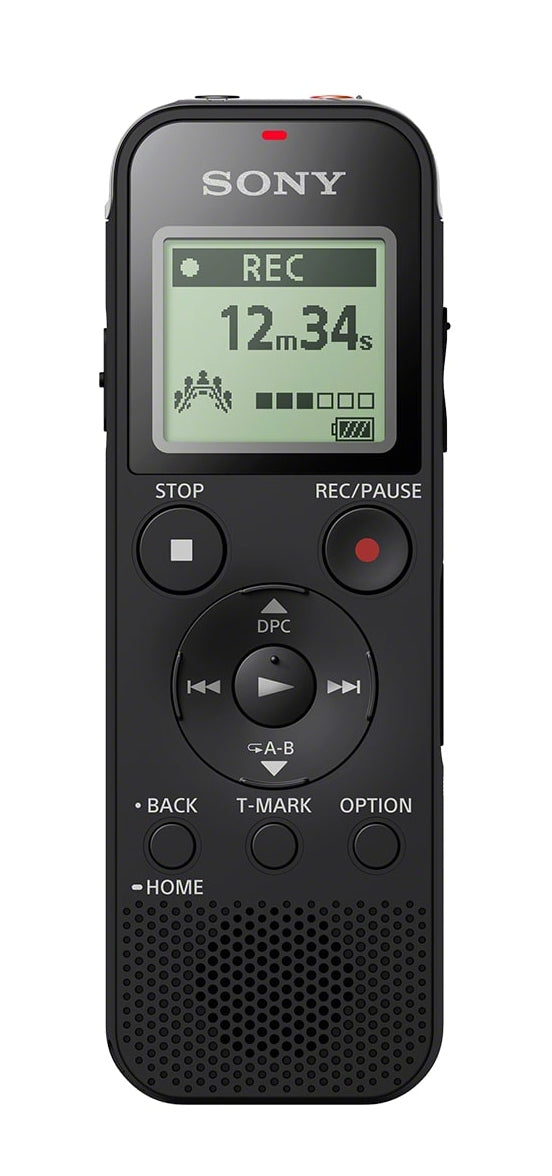 Sony ICD-PX470 Diktafon Intern hukommelse & flash kort Sort